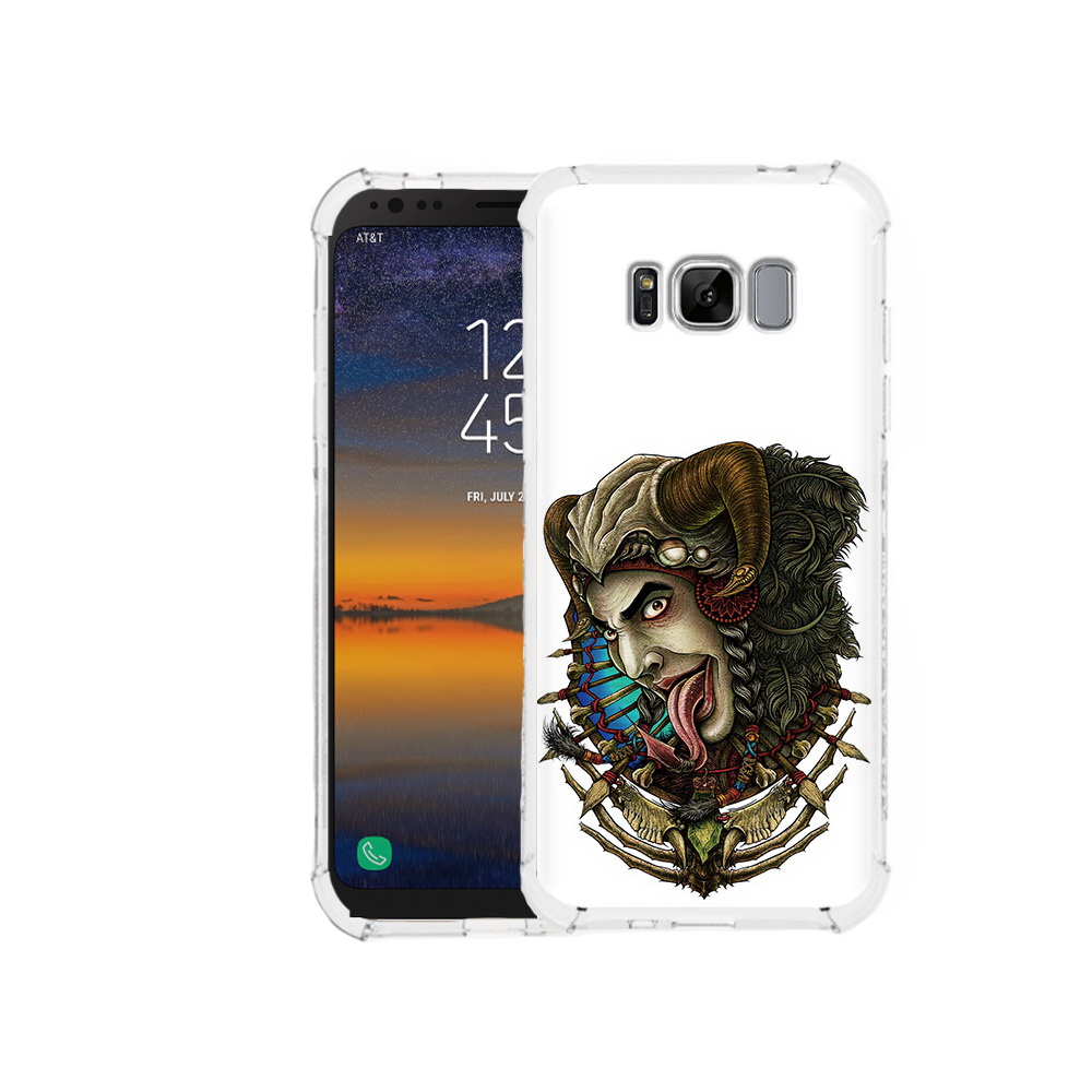 

Чехол MyPads Tocco для Samsung Galaxy S8 длинный язык (PT107395.590.330), Прозрачный, Tocco