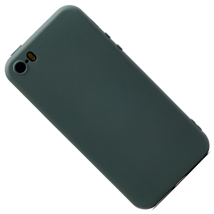 

Чехол iPhone 5, 5s, SE силиконовый Soft Touch 2 <темно-зеленый>, iPhone 5