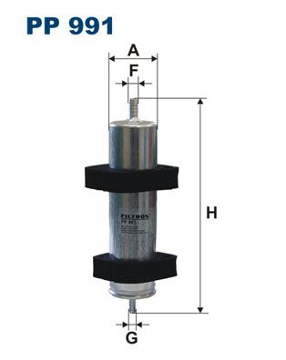 

Фильтр Топливный Filtron Pp991