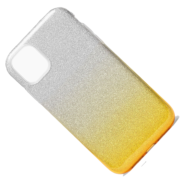 

Чехол iPhone 11 силиконовый градиент <серебристо-золотой>, Серебристый, iPhone 11