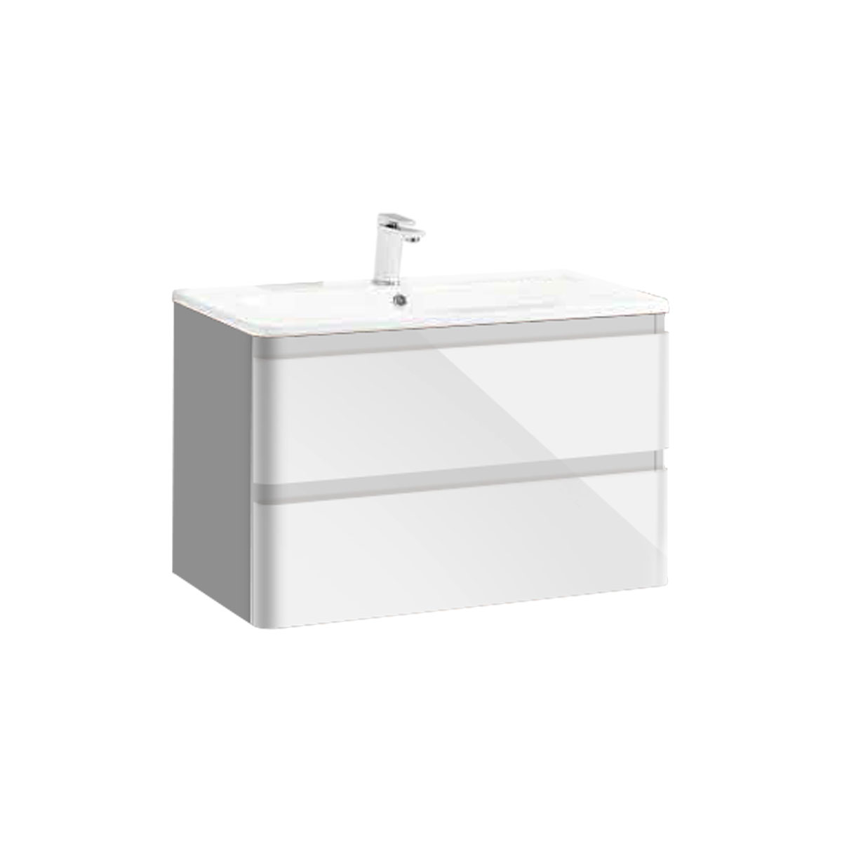 

Тумба под раковину Vincea Alba 80 LW