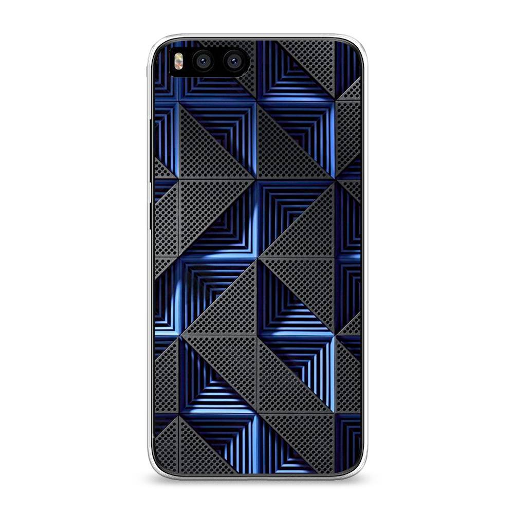 

Чехол для Xiaomi Mi 6 "IBM", Серый;синий, 30650-3