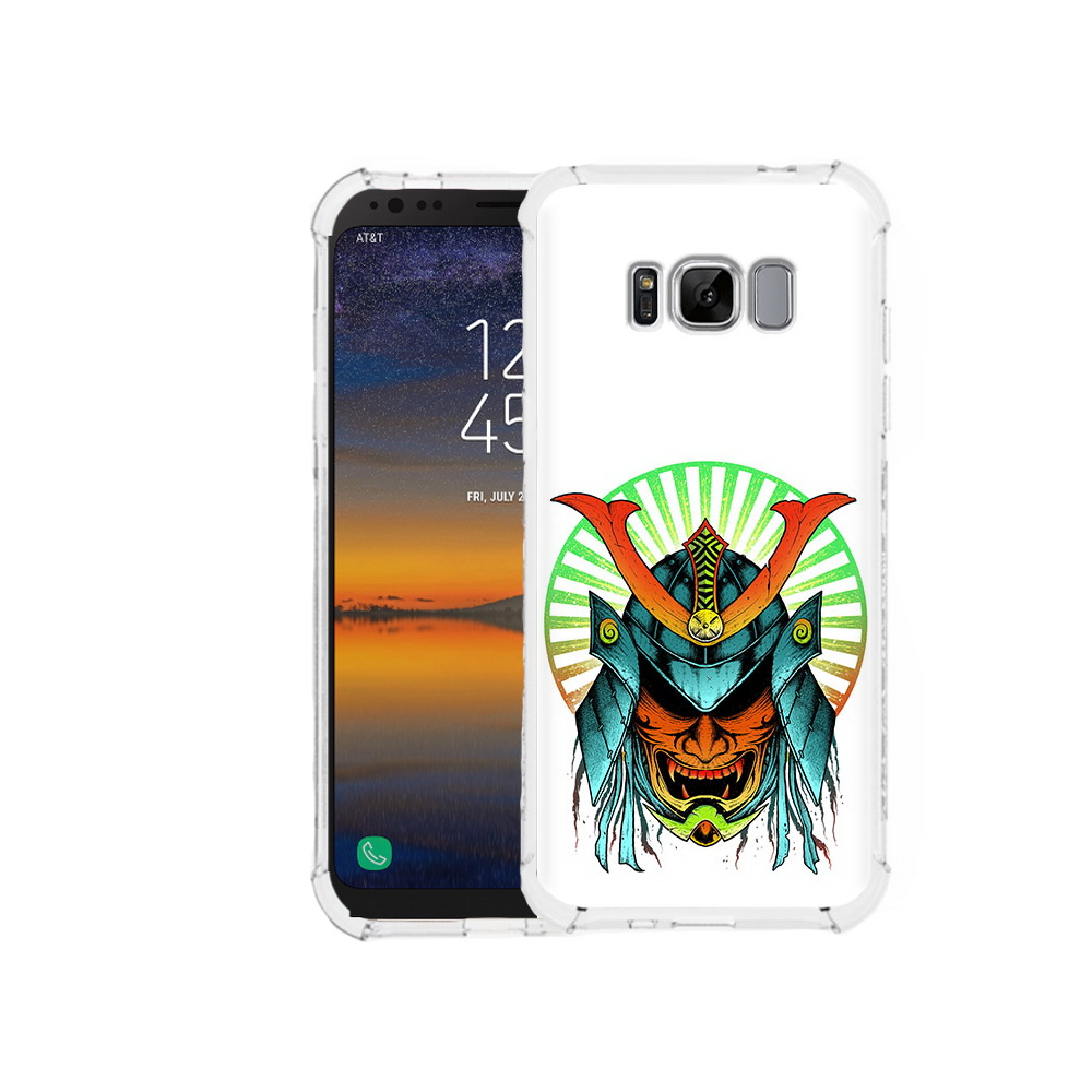 

Чехол MyPads Tocco для Samsung Galaxy S8 ешимитсу рисунок (PT107395.590.345), Прозрачный, Tocco
