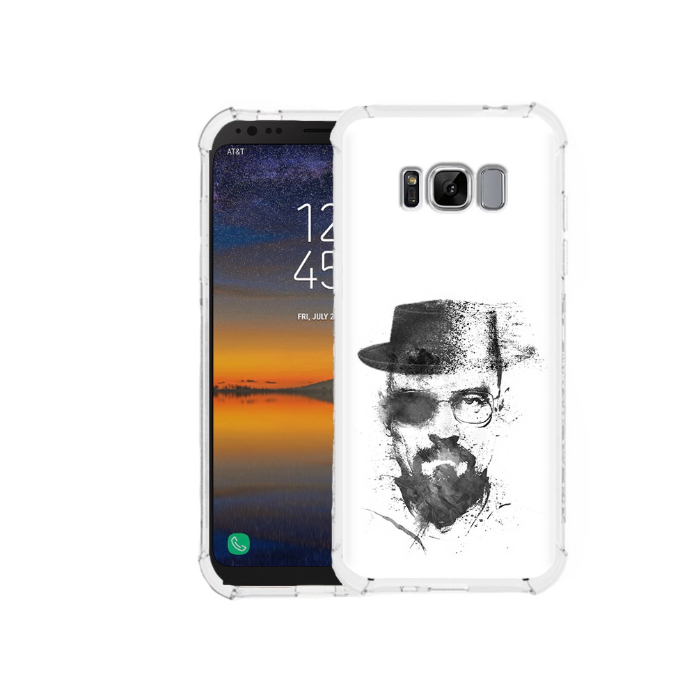 

Чехол MyPads Tocco для Samsung Galaxy S8 загадочный человек (PT107395.590.347), Прозрачный, Tocco