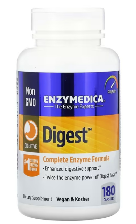 Купить Пищевая добавка Enzymedica Digest Complete Enzyme Formula (полная формула ферментов) 180 к