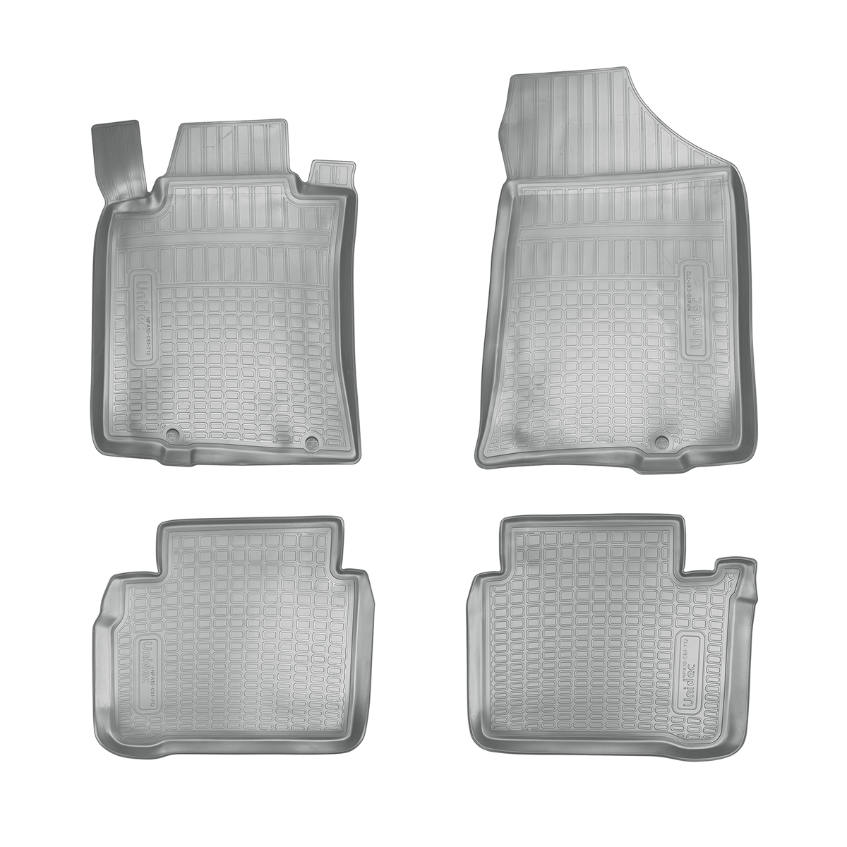 

Ковры в салон Norplast/Unidec для Nissan Teana в кузове J33 (2014-)Полиуретан,Серый, арт.N