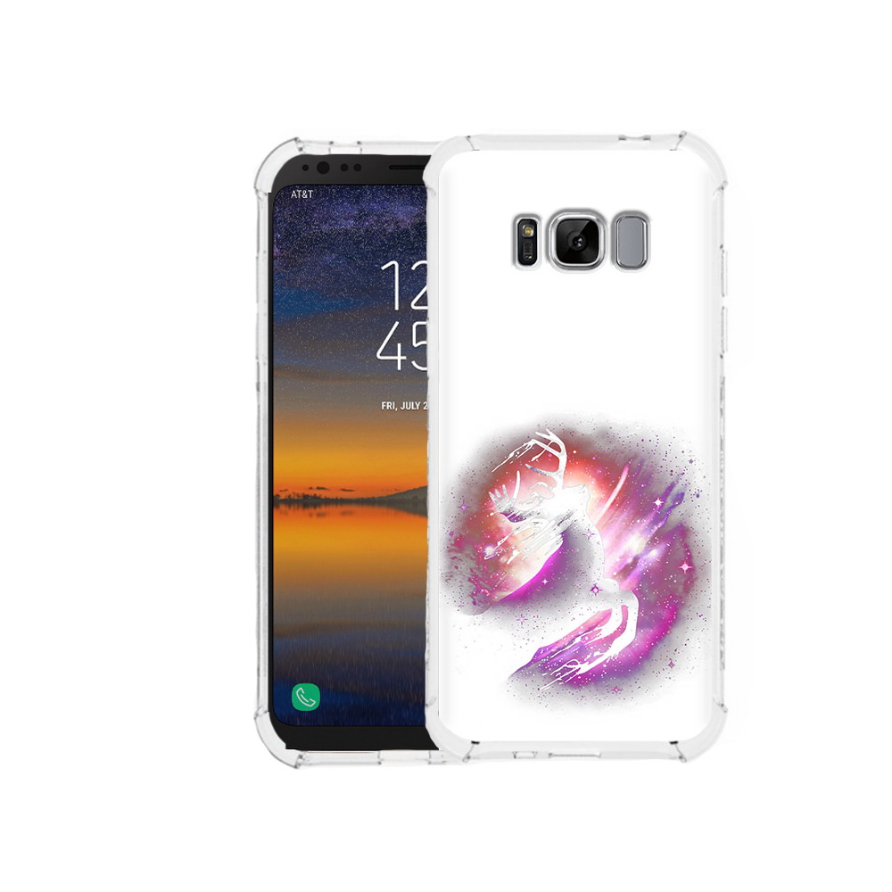 

Чехол MyPads Tocco для Samsung Galaxy S8 звездный олень (PT107395.590.354), Прозрачный, Tocco