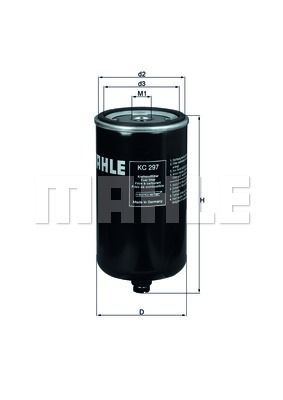 

Фильтр Топливный Mahle/Knecht Kc297