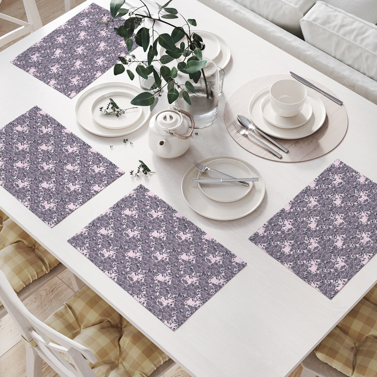 

Комплект салфеток JoyArty "Вьющиеся колокольчики" (32х46 см, 4 шт.), Вьющиеся колокольчики