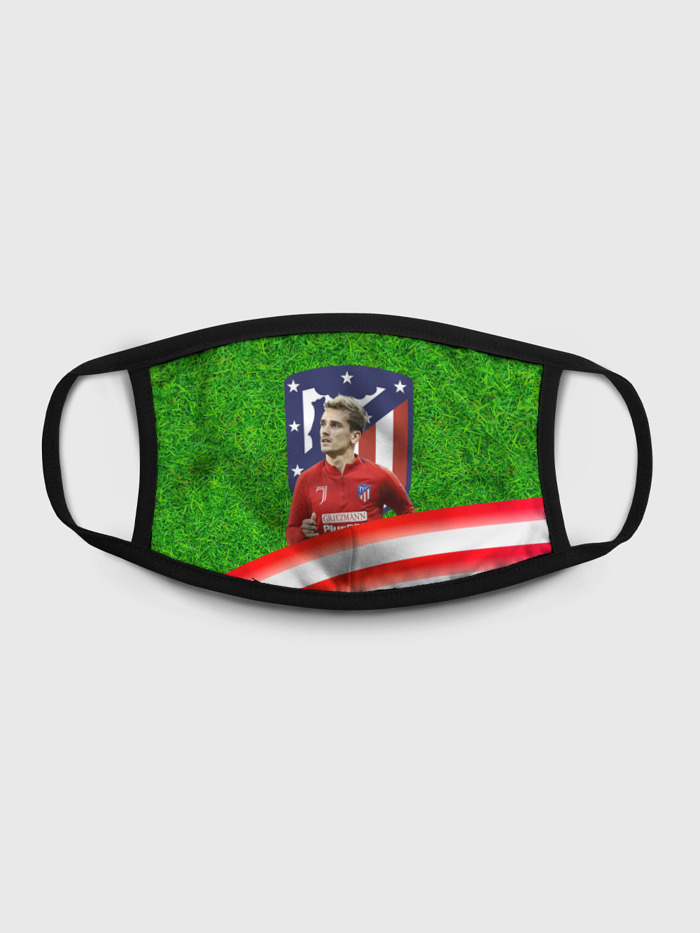 

Многоразовая маска унисекс Burnettie Antoine Griezmann, Разноцветный, Antoine Griezmann