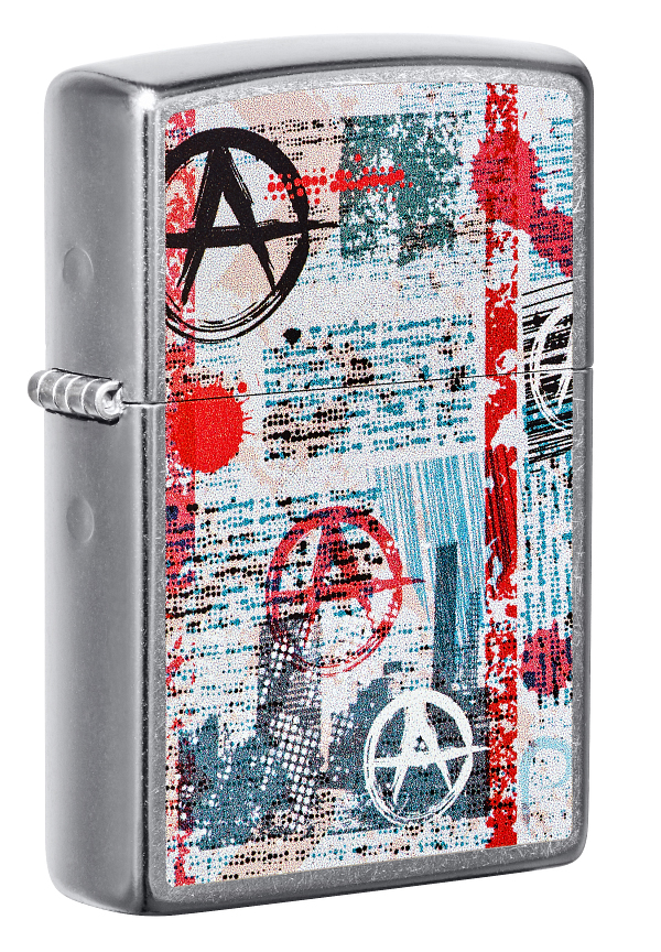

Зажигалка ZIPPO 49662 Anarchy Design - Символ Анархии
