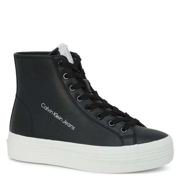 

Кеды женские Calvin Klein YW0YW00602 черные 37 EU, YW0YW00602