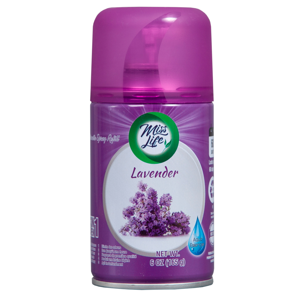 Освежитель воздуха Misslife Lavender сменный баллон, 250 мл