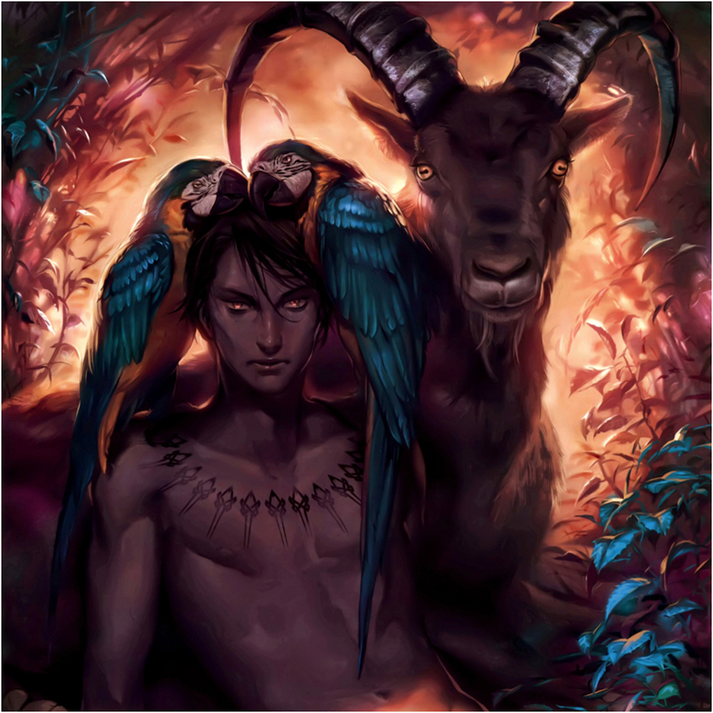 

Картина на холсте с подрамником ХитАрт Horns 80x80 см, 1044