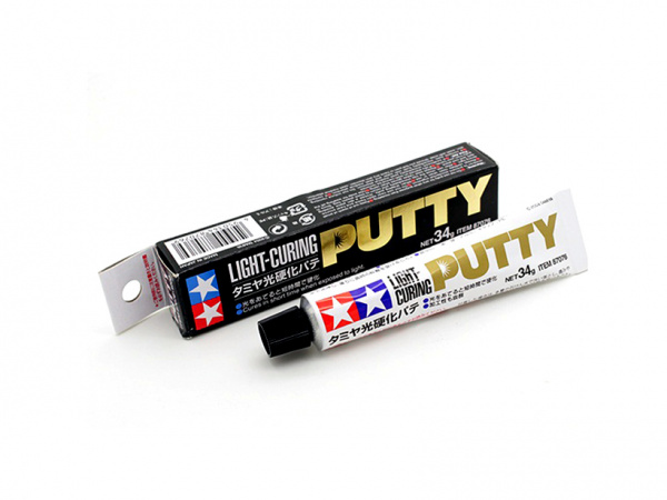 фото Шпаклевка (light-curing putty) tamiya 87076