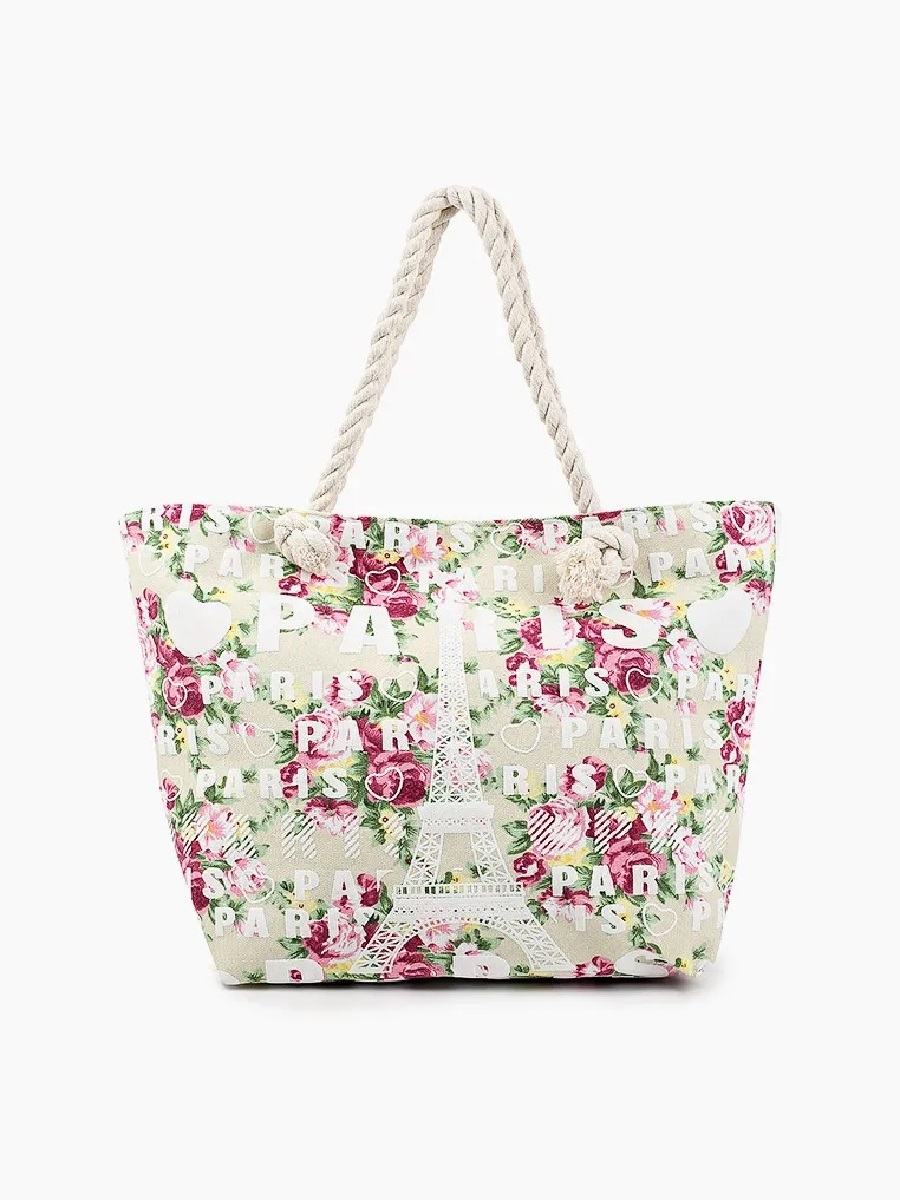 

Пляжная сумка женская Rosedena BAG-46-2230 бежевая, Бежевый, BAG-46-2230