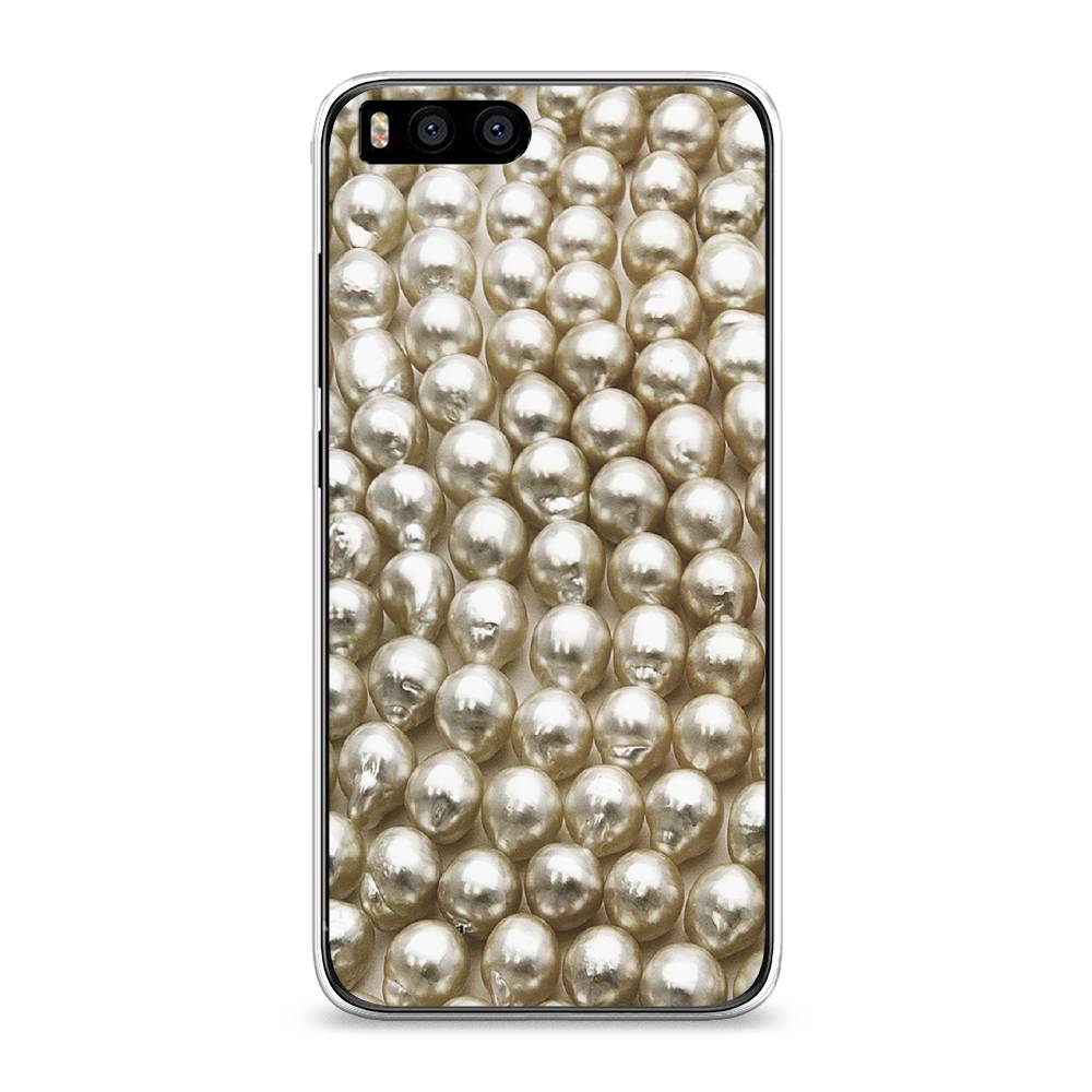 

Чехол для Xiaomi Mi 6 "Жемчуг", Бежевый, 30650-3