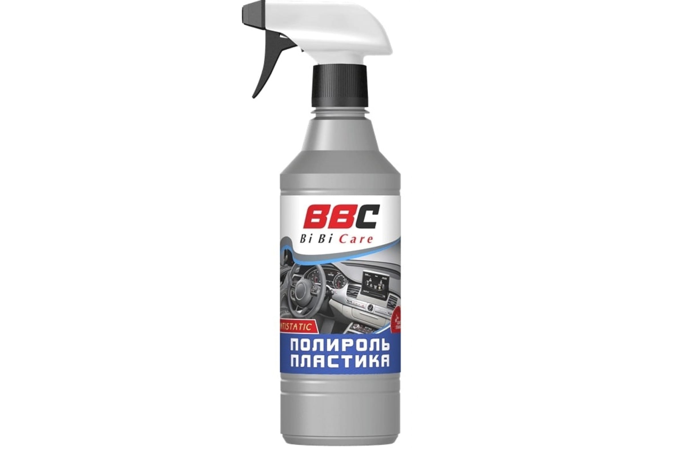 

Полироль Пластика С Тригером 0,55л BiBiCare арт. 4041