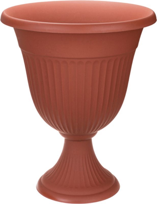 

Кашпо-вазон Idea Ливия высокий d 300 мм 7 л коричневый, Бежевый