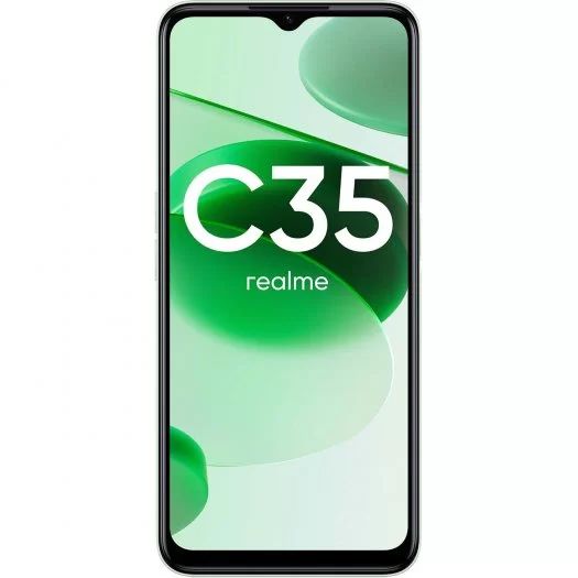 

Смартфон Realme C35 4/128GB Glowing Green, C35