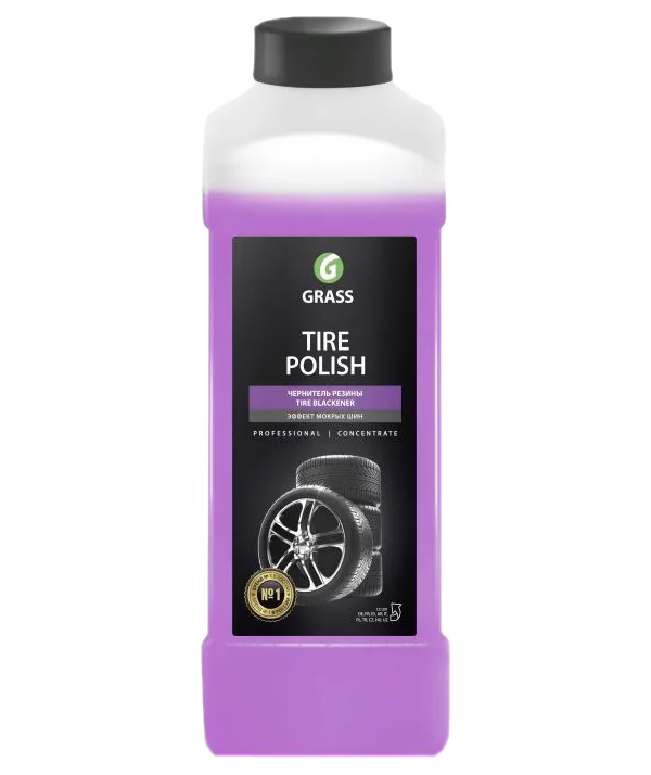 Профхим авто чернитель/блеск резины конц Grass/Tire Polish, 1л