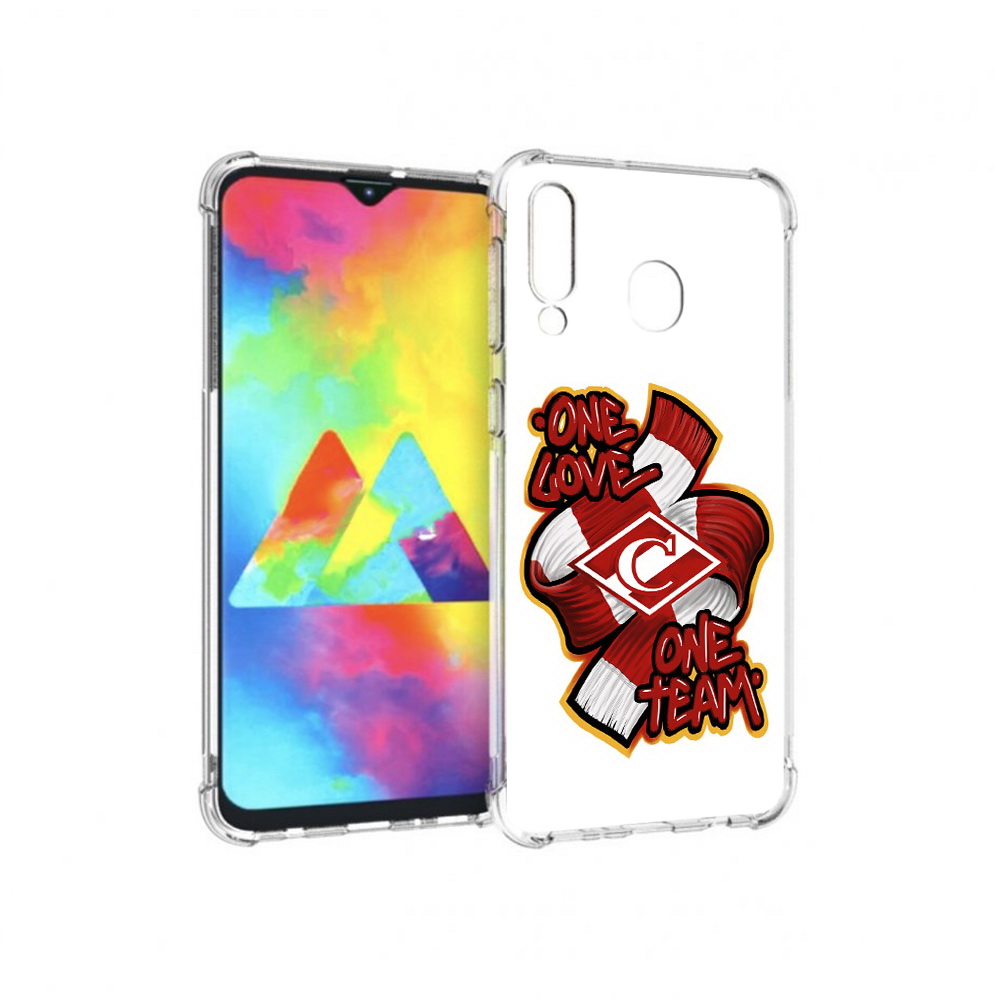 

Чехол MyPads Tocco для Samsung Galaxy M30 Одна любовь-Спартак (PT138437.525.126), Прозрачный, Tocco