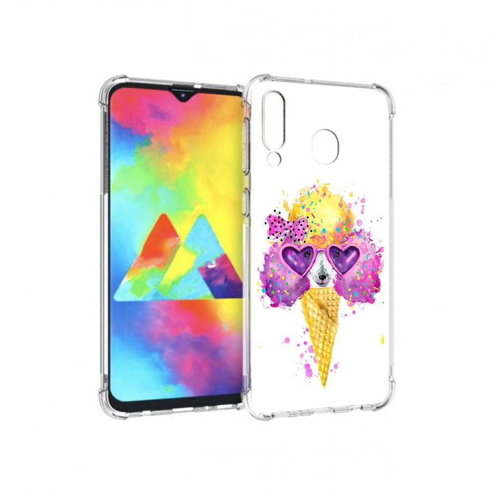 

Чехол MyPads Tocco для Samsung Galaxy M30 Рожок (PT138437.525.146), Прозрачный, Tocco