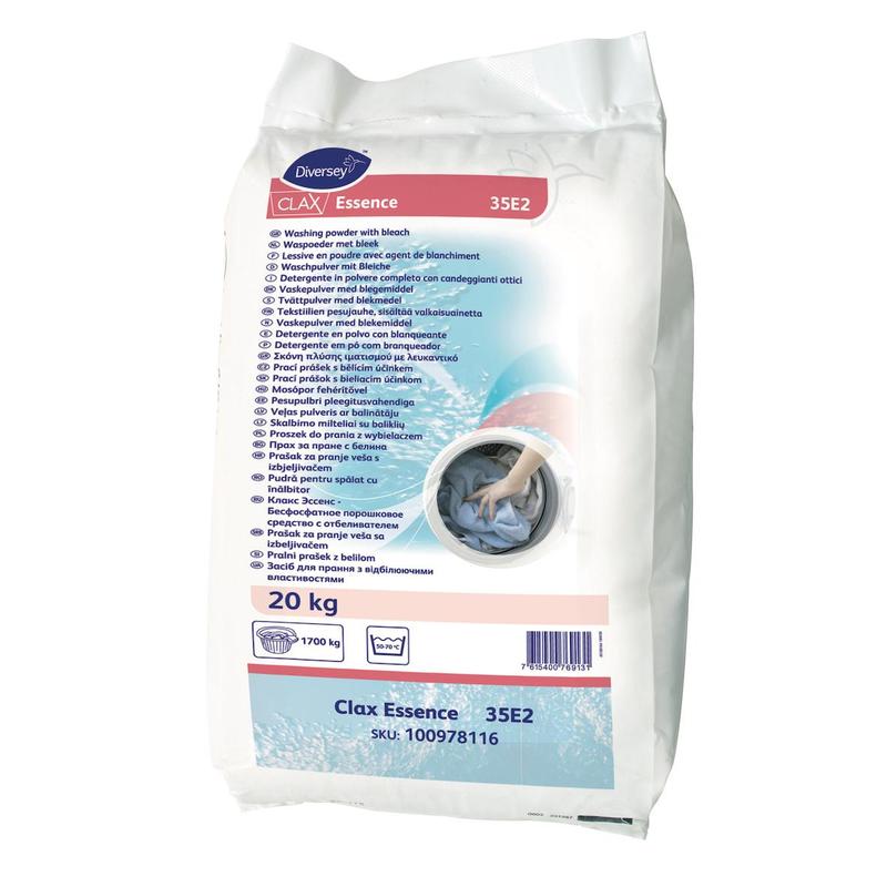 

Профхим д/стирки бесфосфат порошк ср-во с отбел Diversey/Clax Essence,20кг