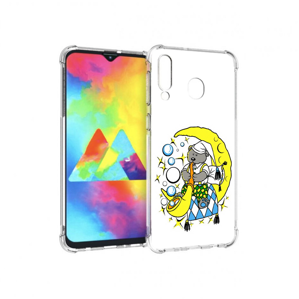 

Чехол MyPads Tocco для Samsung Galaxy M30 Сырная луна (PT138437.525.167), Прозрачный, Tocco