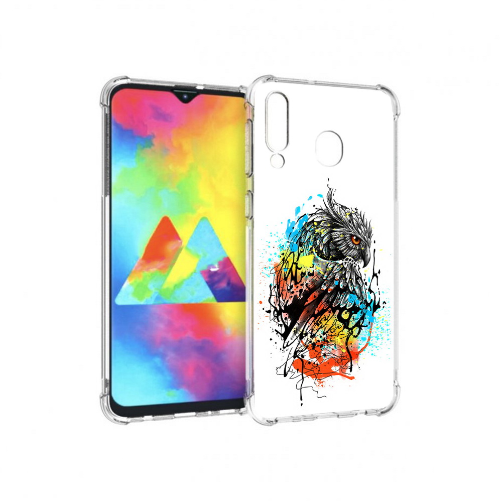 

Чехол MyPads Tocco для Samsung Galaxy M30 Творческая сова (PT138437.525.170), Прозрачный, Tocco