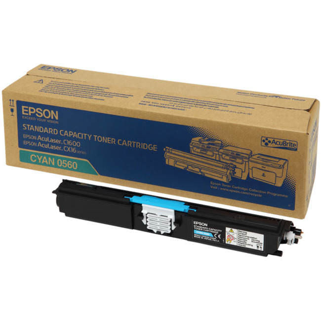 

Картридж для лазерного принтера Epson C13S050560, Blue, оригинал, Голубой