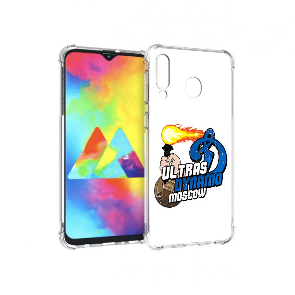 

Чехол MyPads Tocco для Samsung Galaxy M30 ФК Динамо (PT138437.525.177), Прозрачный, Tocco