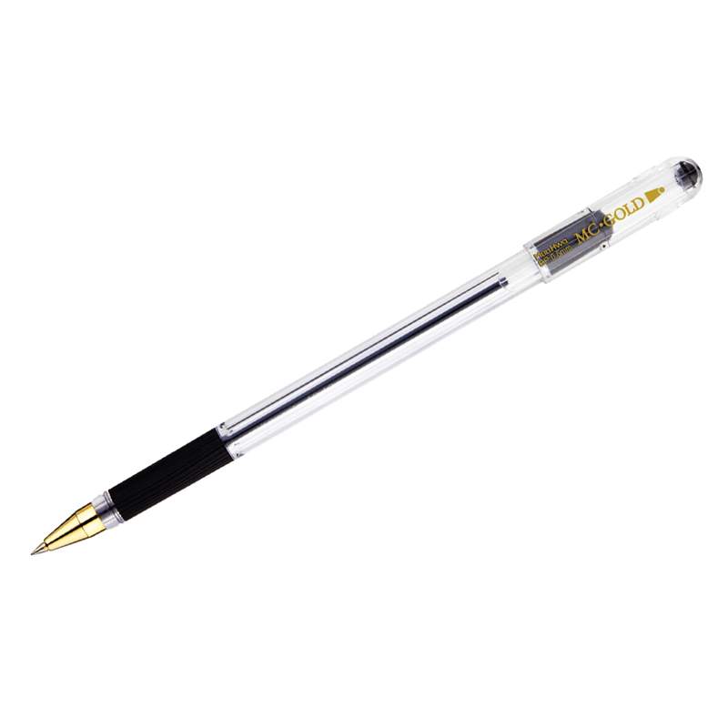 

Ручка шариковая MUNHWA "MC Gold" 207857, черная, 0.5 мм, 12 штук