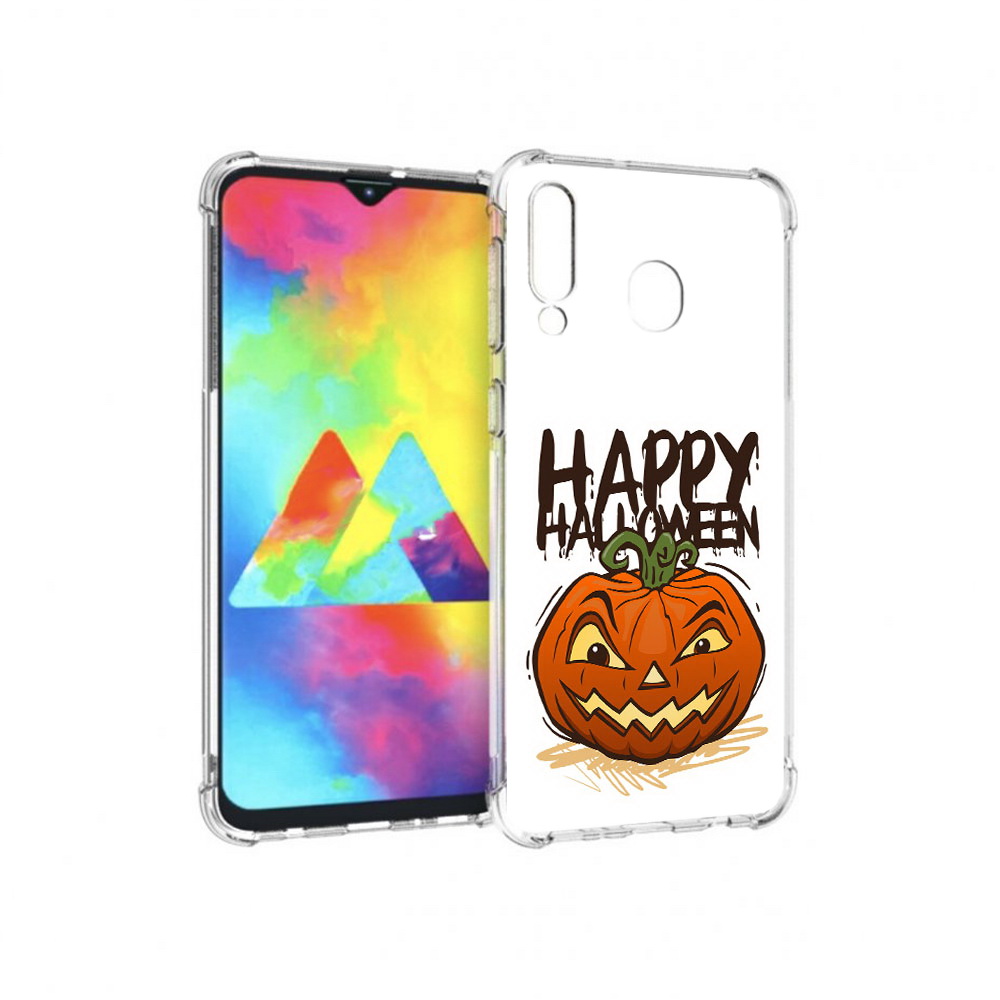 Чехол MyPads Tocco для Samsung Galaxy M30 Хэллоуин счастливый (PT138437.525.195)
