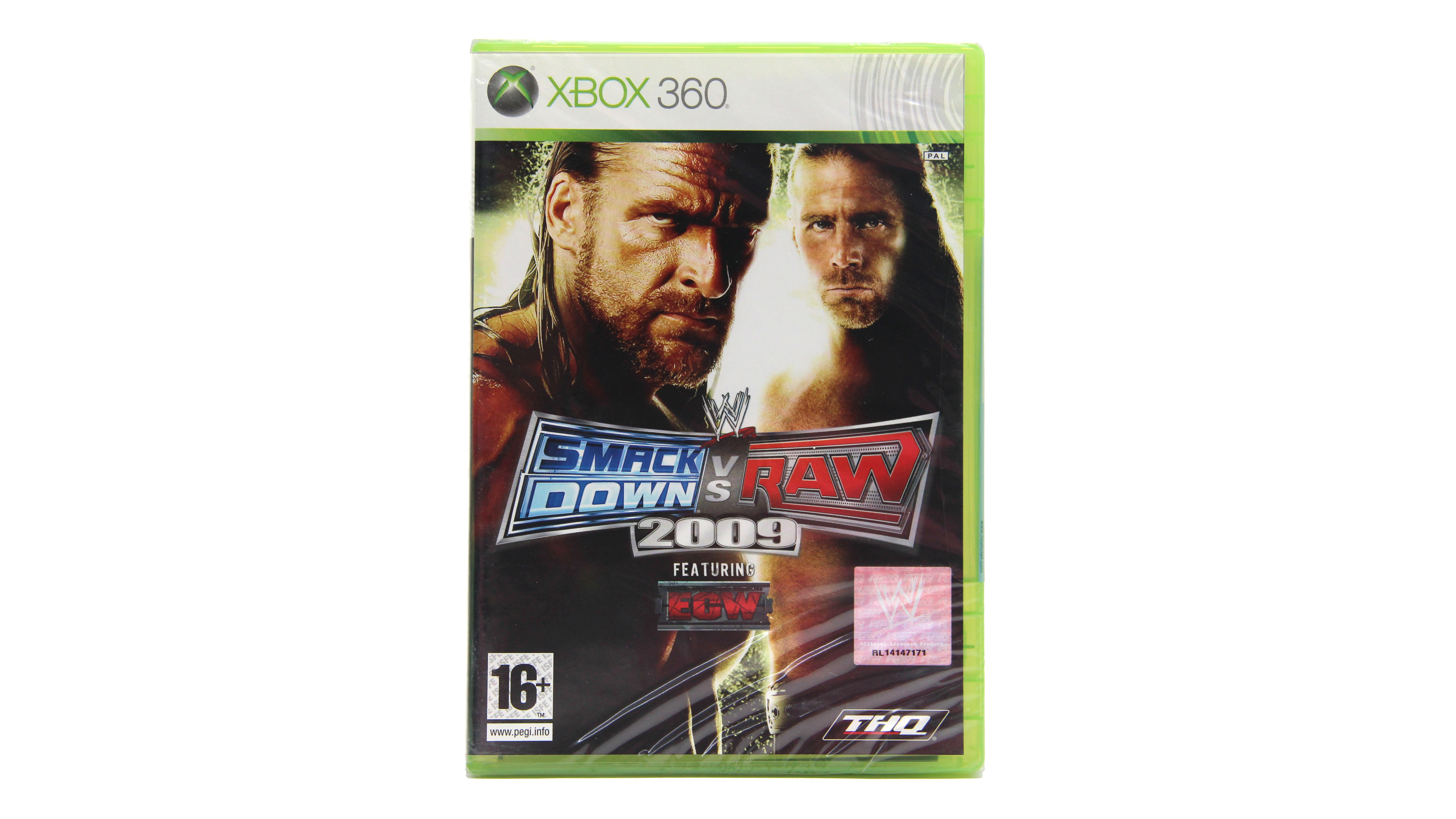 Игра Smackdown vs Raw 2009 (Xbox 360, полностью на английском языке)