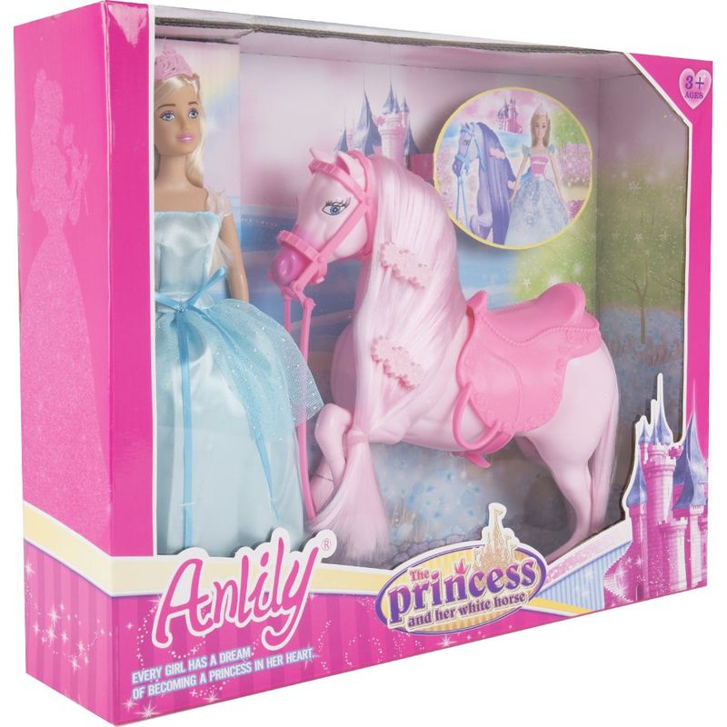 

Игровой набор Anlily Кукла с аксессуарами, в ассорт. 29 см