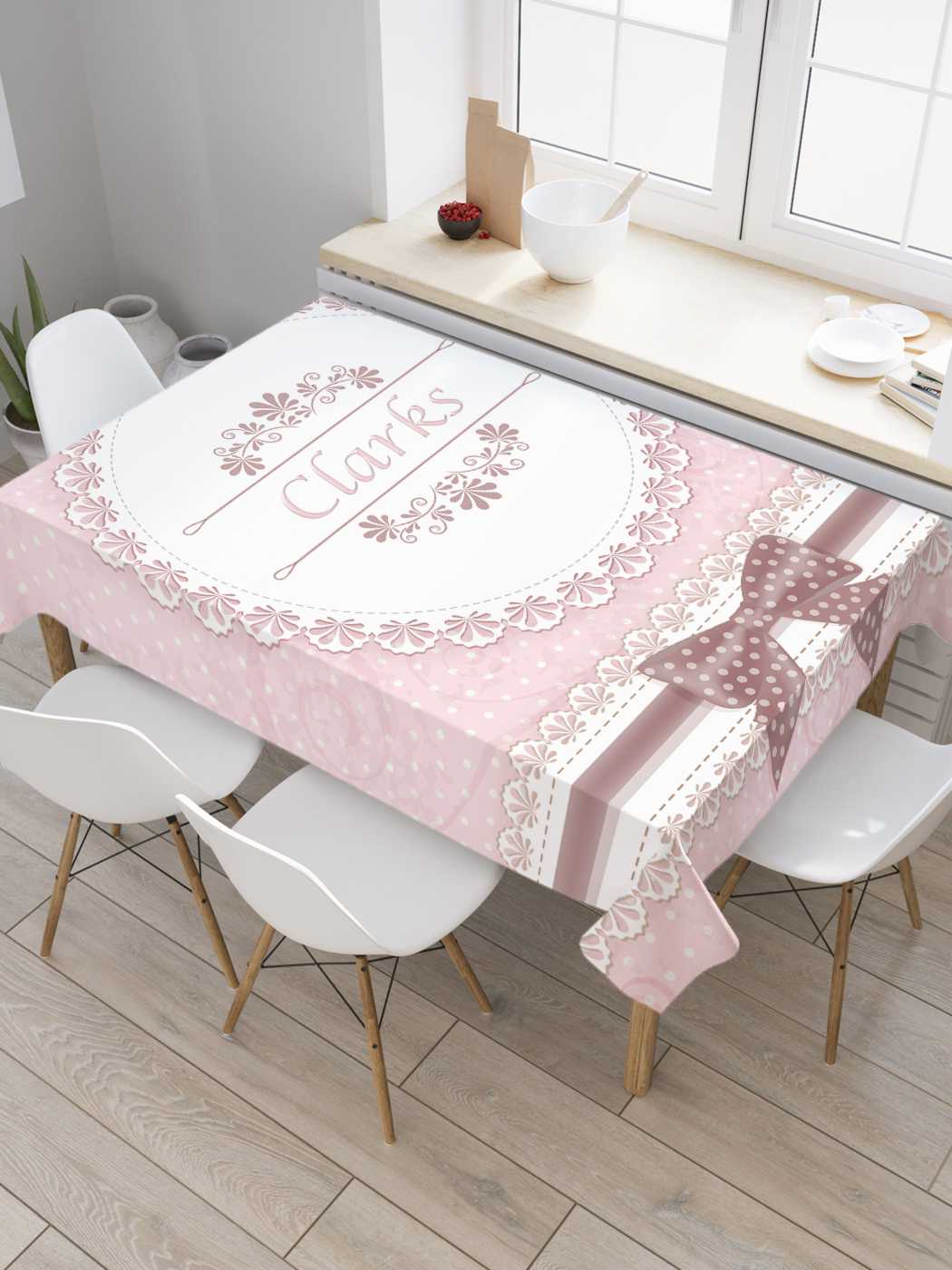 

Скатерть прямоугольная JoyArty "Импозантный кларкс" из оксфорда, 120x145 см, Импозантный кларкс