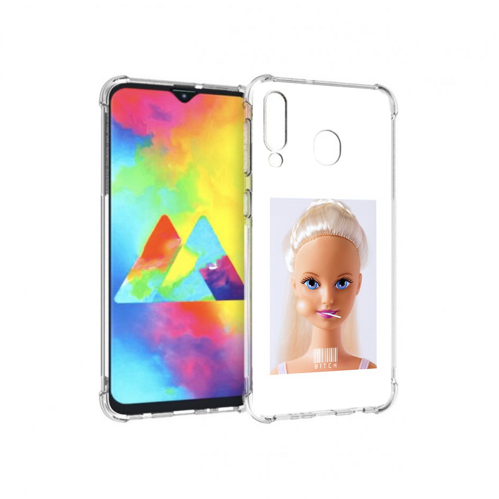 

Чехол MyPads Tocco для Samsung Galaxy M30 барби (PT138437.525.226), Прозрачный, Tocco