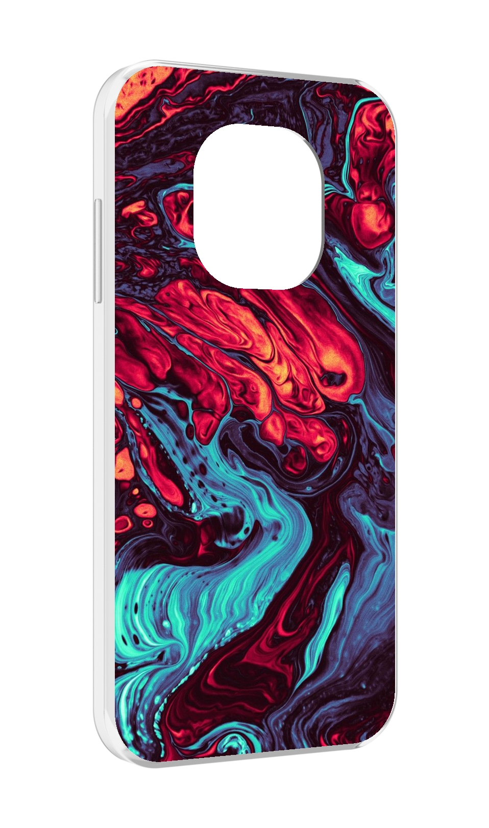 

Чехол MyPads разбавленная краска для Blackview BL8800 / BL8800 Pro, Прозрачный, Tocco