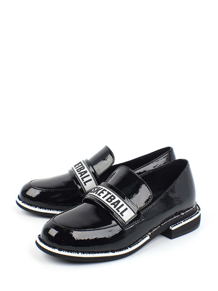 

Лоферы женские BERTEN BSL 21-326 черные 40 RU, Черный, BSL 21-326