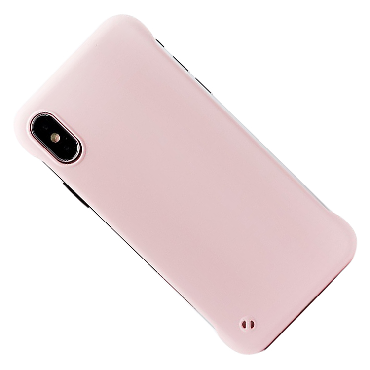 

Чехол iPhone X, iPhone Xs пластиковый с креплением для шнурка <светло-розовый>, iPhone X