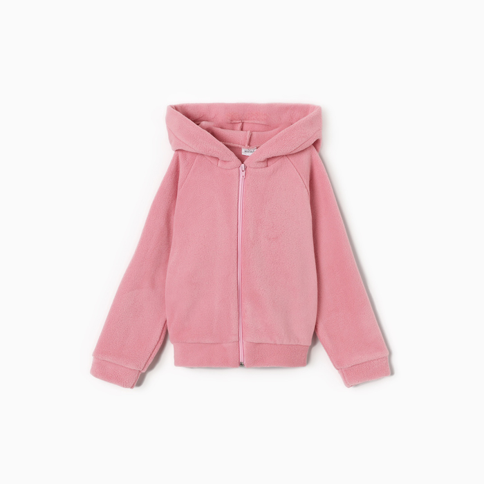 Худи детское MINAKU Fleece Soft, Розовый, 104 розовый