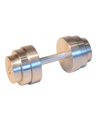 

Разборная гантель СпортКом ГС 1 x 18 кг, хром, ГС