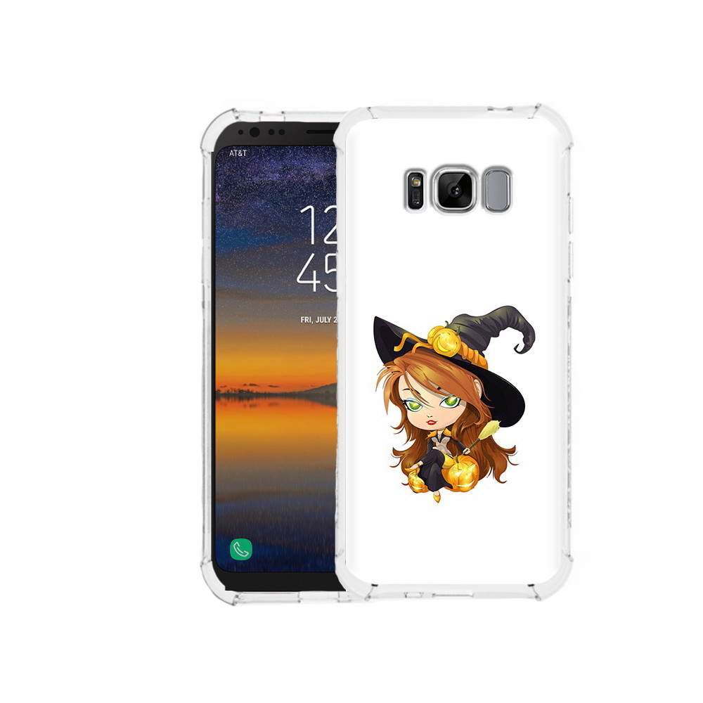 

Чехол MyPads Tocco для Samsung Galaxy S8 Ведьмочка (PT107395.590.40), Прозрачный, Tocco