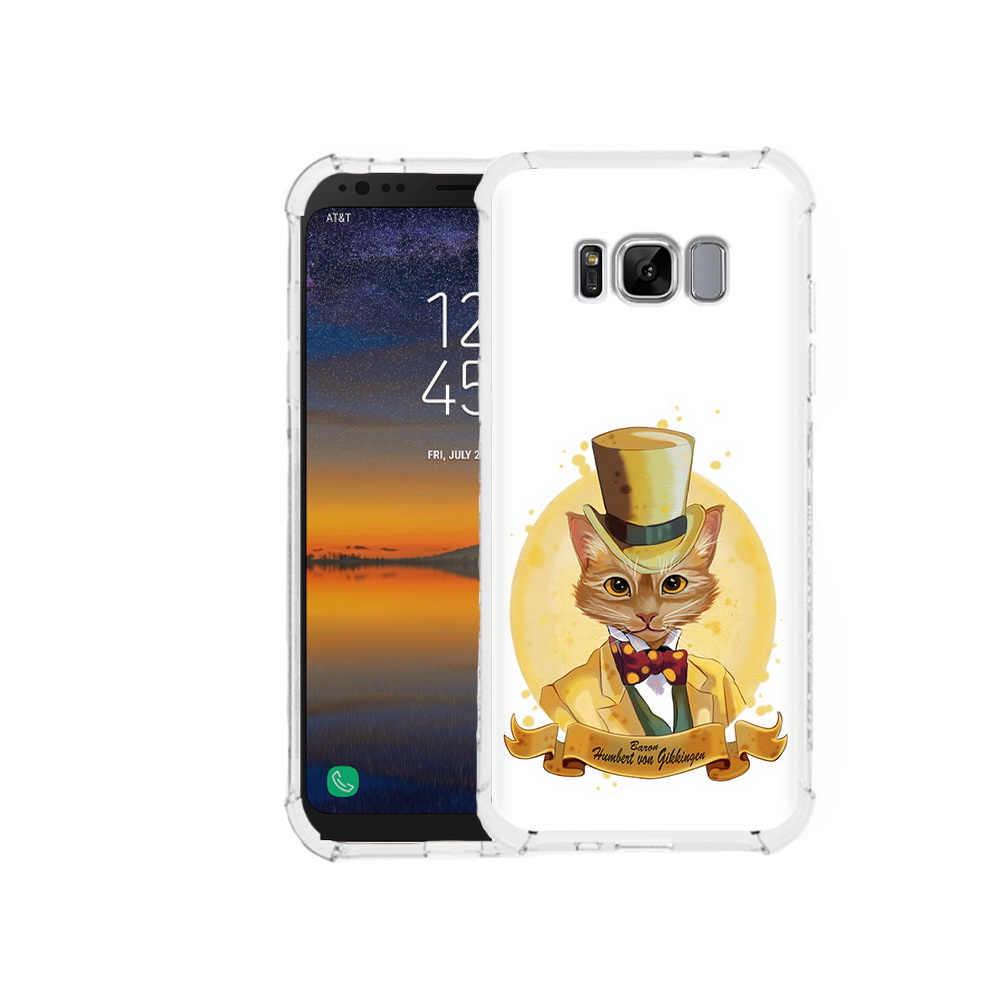 Чехол MyPads Tocco для Samsung Galaxy S8 кот юрист (PT107395.590.401)
