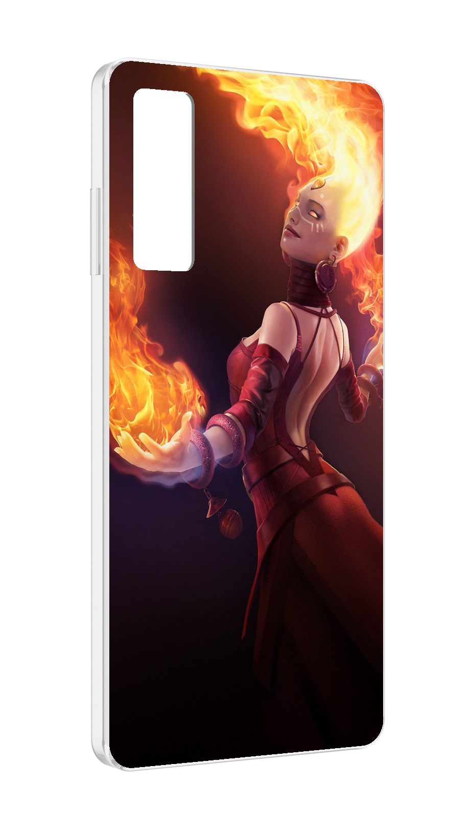 

Чехол MyPads dota 2 Lina для TCL 20 5G, Прозрачный, Tocco