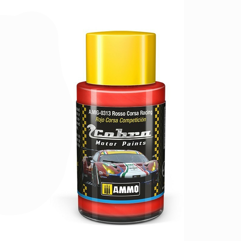 

Акриловая краска Ammo Mig Cobra Motor Гонки Rosso Corsa AMIG0313