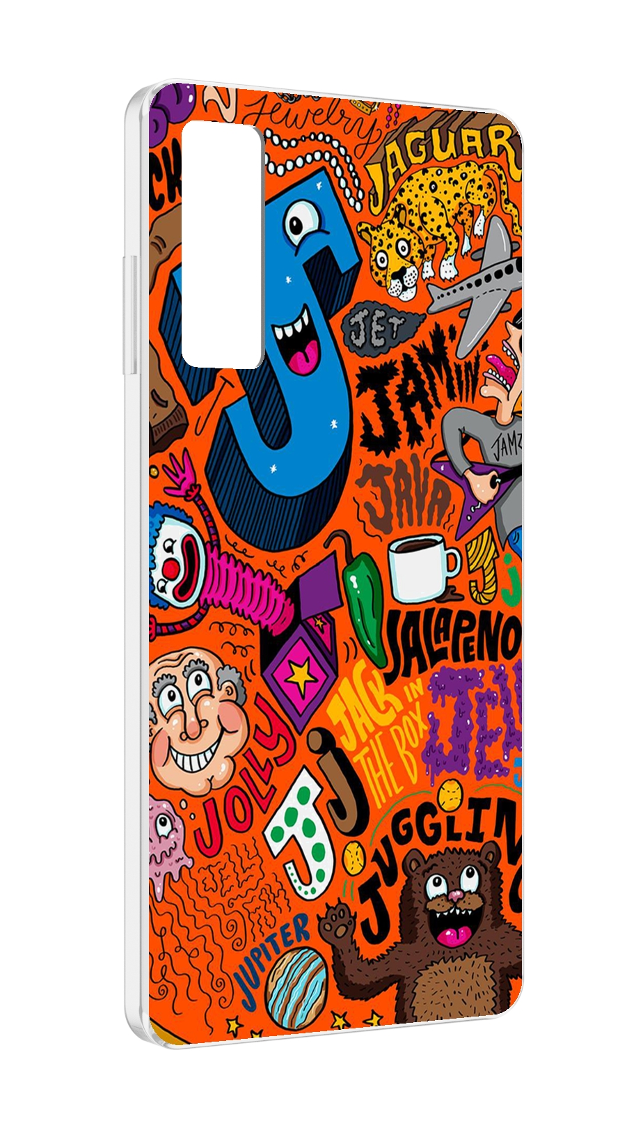 

Чехол MyPads funky-decor для TCL 20 5G, Прозрачный, Tocco