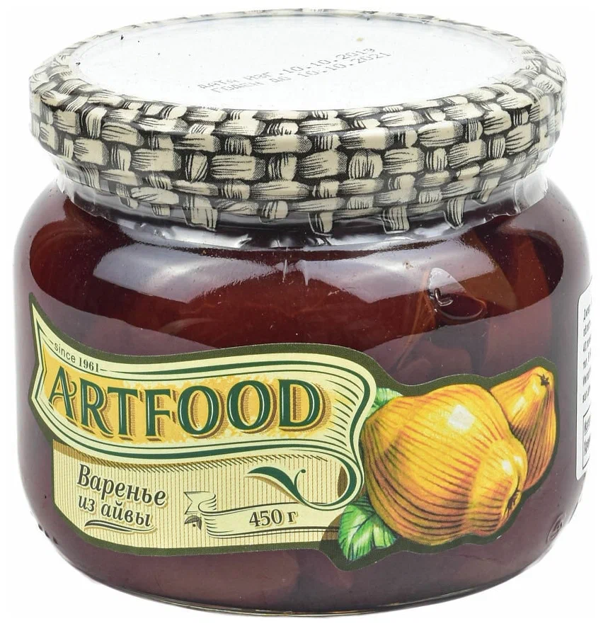 Варенье Artfood из айвы, 450 г