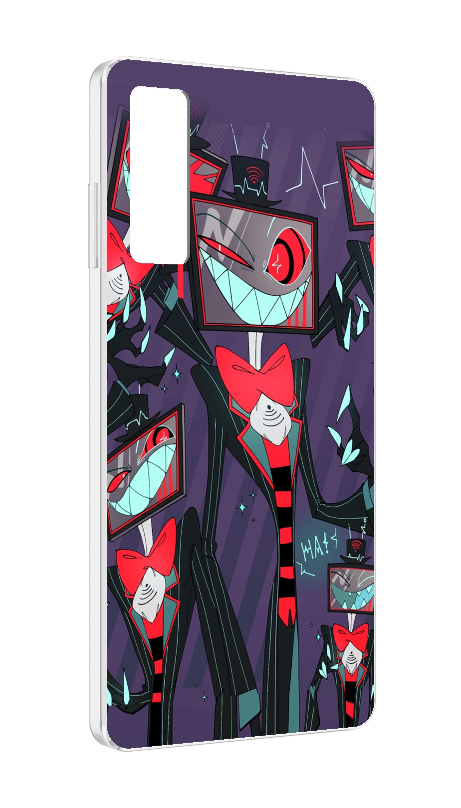 

Чехол MyPads hazbin hotel для TCL 20 5G, Прозрачный, Tocco